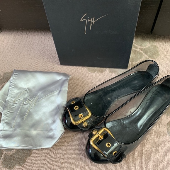 giuseppe zanotti flats . PVC and leather - Picture 4 of 6